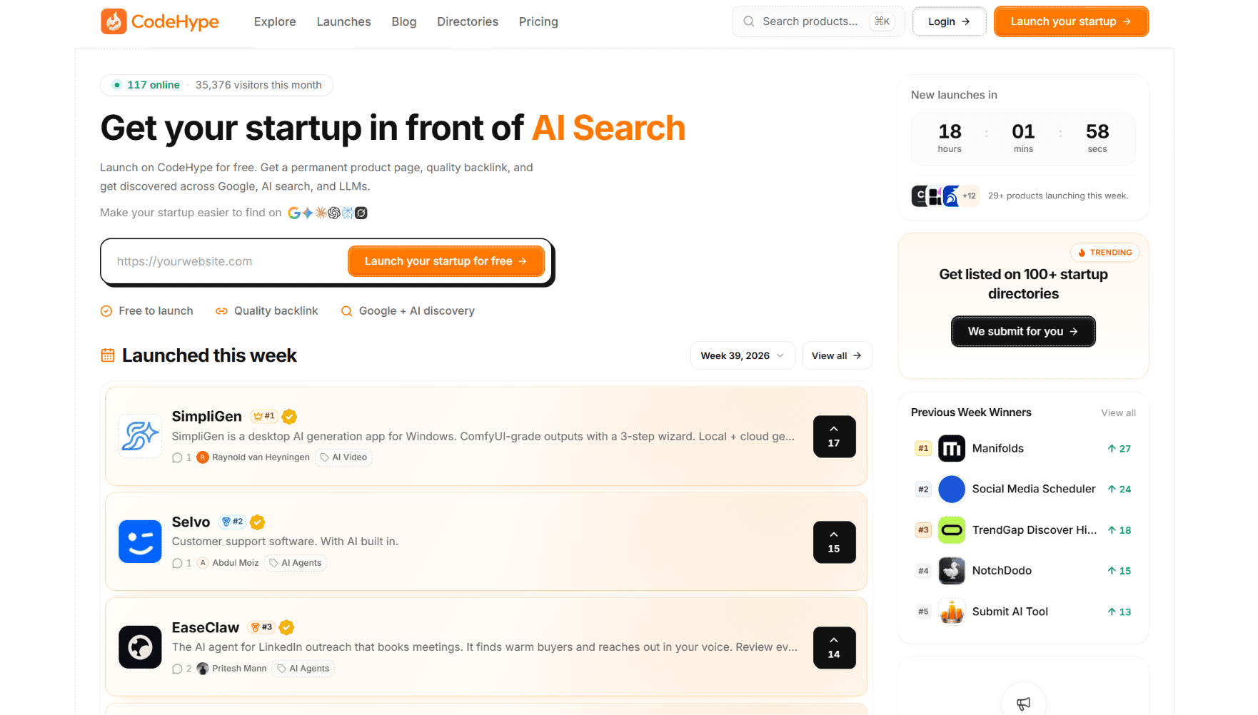 CodeHype platform preview